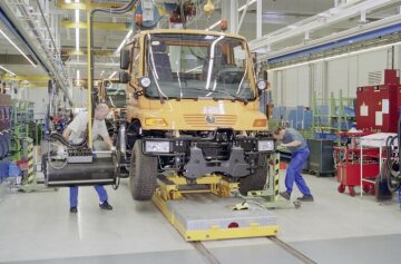 First Unimog from the Wörth plant