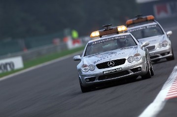 Uprated SL 55 AMG is new Formula One Safety Car