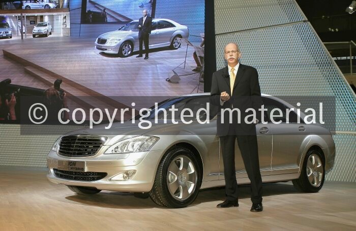 05C4629_009 Vision S 320 BLUETEC HYBRID, Limousine - W 221, Dr. Dieter Zetsche