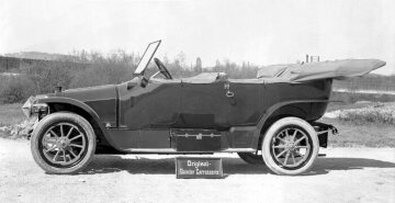 Mercedes 14/30 PS, Phaeton, Bauzeit: 1909 bis 1912.