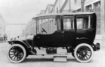 Mercedes 14/35 PS, Limousine, Bauzeit: 1912 bis 1915.