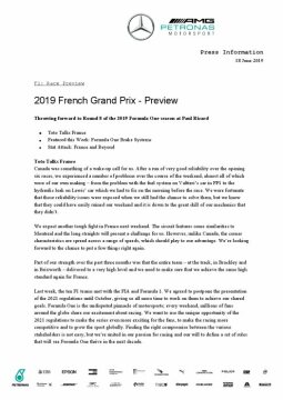 2019 French Grand Prix - Preview