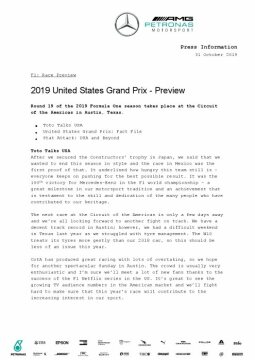 2019 United States Grand Prix - Preview