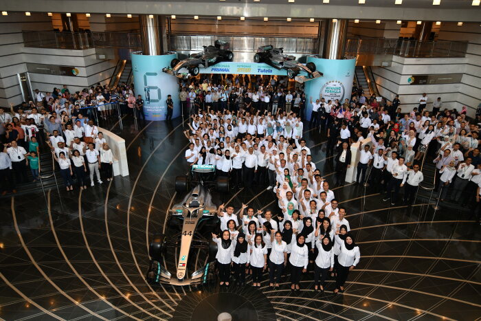 2019 World Championship Celebrations with PETRONAS in Kuala Lumpur, Malaysia