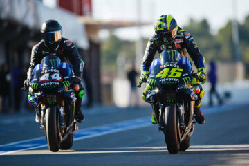 Lewis Hamilton and Valentino Rossi - Valencia #LH44VR46