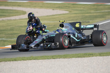 Lewis Hamilton and Valentino Rossi - Valencia #LH44VR46