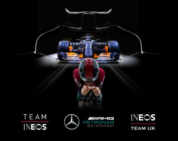 Mercedes-AMG Petronas Motorsport gibt Performance-Partnerschaft mit INEOS Segel- und Radsport-Teams bekannt