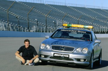 Formel 1, Grand Prix USA 2000, Indianapolis, 24.09.2000 Alexander Wurz F1 Safety Car, Mercedes-Benz CL 55 AMG