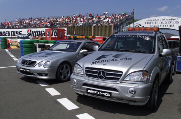 Formel 1, Grand Prix Frankreich 2000, Magny-Cours, 02.07.2000 Medical Car F1 Safety Car