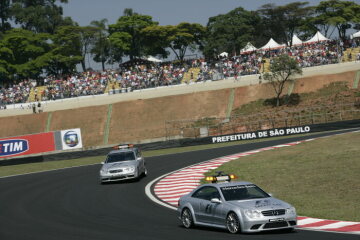 Formel 1, Grand Prix Brasilien 2007, Interlagos, 21.10.2007 F1 Safety Car, Mercedes-Benz CLK 63 AMG F1 Medical Car, Mercedes-Benz C 55 AMG