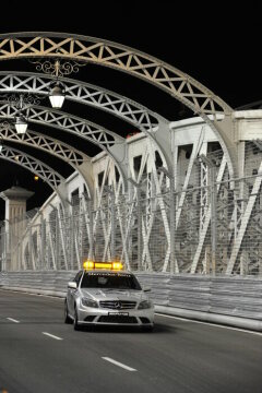 Formel 1, Grand Prix Singapur 2008, Singapur, 28.09.2008 F1 Safety Car, Mercedes-Benz SL 63 AMG