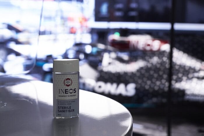 M236672 INEOS Hygienics - Mercedes-AMG F1 W11 EQ Performance