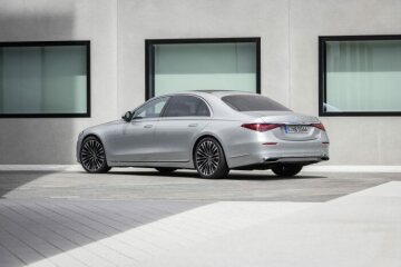 Mercedes-Benz S-Klasse, 2020, Outdoor, Standaufnahme, Exterieur: Hightechsilber // Mercedes-Benz S-Class, 2020, outdoor, still shot, exterior: hightech silver