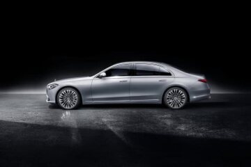 Mercedes-Benz S-Klasse, 2020, Studioaufnahme, Exterieur: Hightechsilber // Mercedes-Benz S-Class, 2020, studio shot, exterior: hightech silver