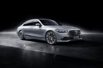 Mercedes-Benz S-Klasse, 2020, Studioaufnahme, Exterieur: Hightechsilber // Mercedes-Benz S-Class, 2020, studio shot, exterior: hightech silver