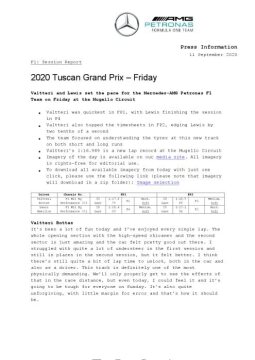 2020 Tuscan Grand Prix - Friday
