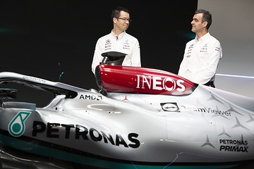 Mercedes-AMG F1 W13 E Performance Launch - Steve Etherington