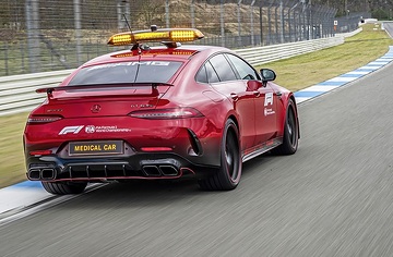 Neues Official FIA Safety Car und Medical Car von Mercedes AMG für die Formel 1®