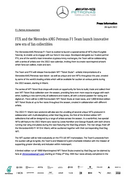 F1: Partner Announcement