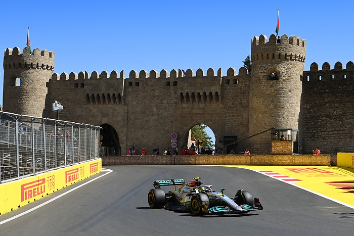 M318199 2022 Azerbaijan Grand Prix 2022, Friday - LAT Images