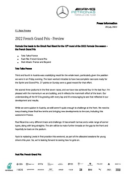 2022 French Grand Prix - Preview