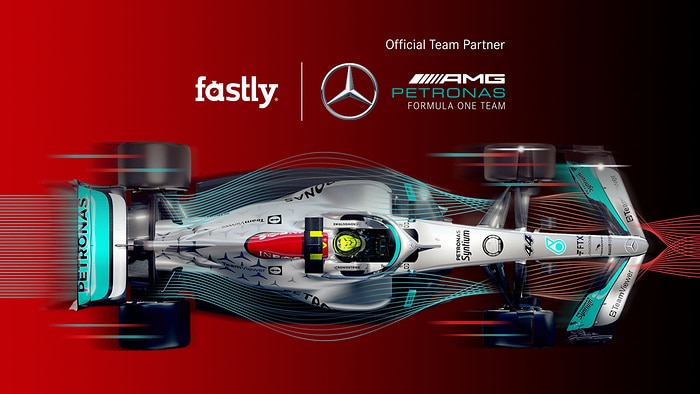 The Mercedes-AMG PETRONAS F1 Team and Fastly join forces to push the boundaries of digital performance