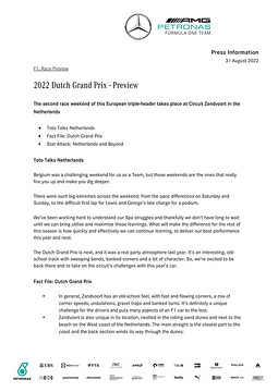 ENGLISH: 2022 Dutch Grand Prix - Preview