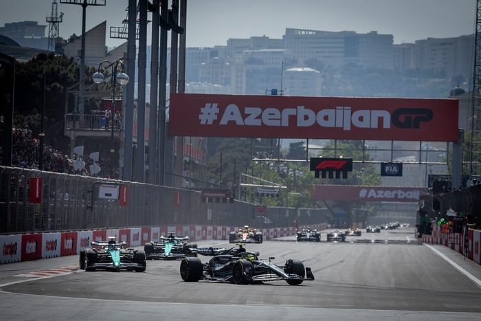 M365844 2023 Azerbaijan Grand Prix, Sunday - Sam Bloxham