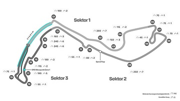 ENGLISH: 2023 Monaco Grand Prix - Track Map