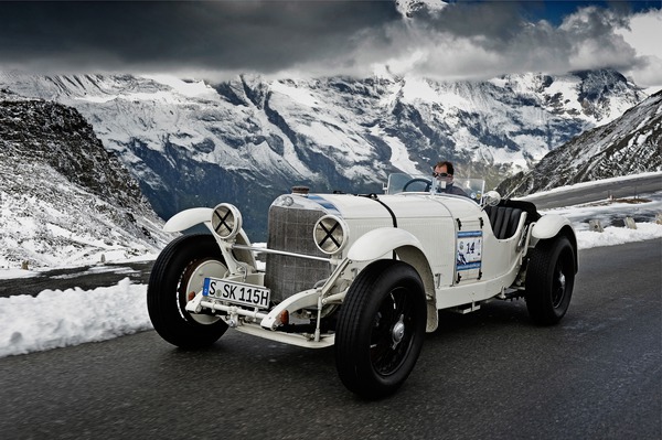 D113288 Mercedes-Benz SSK beim Großglockner Grand Prix 2012